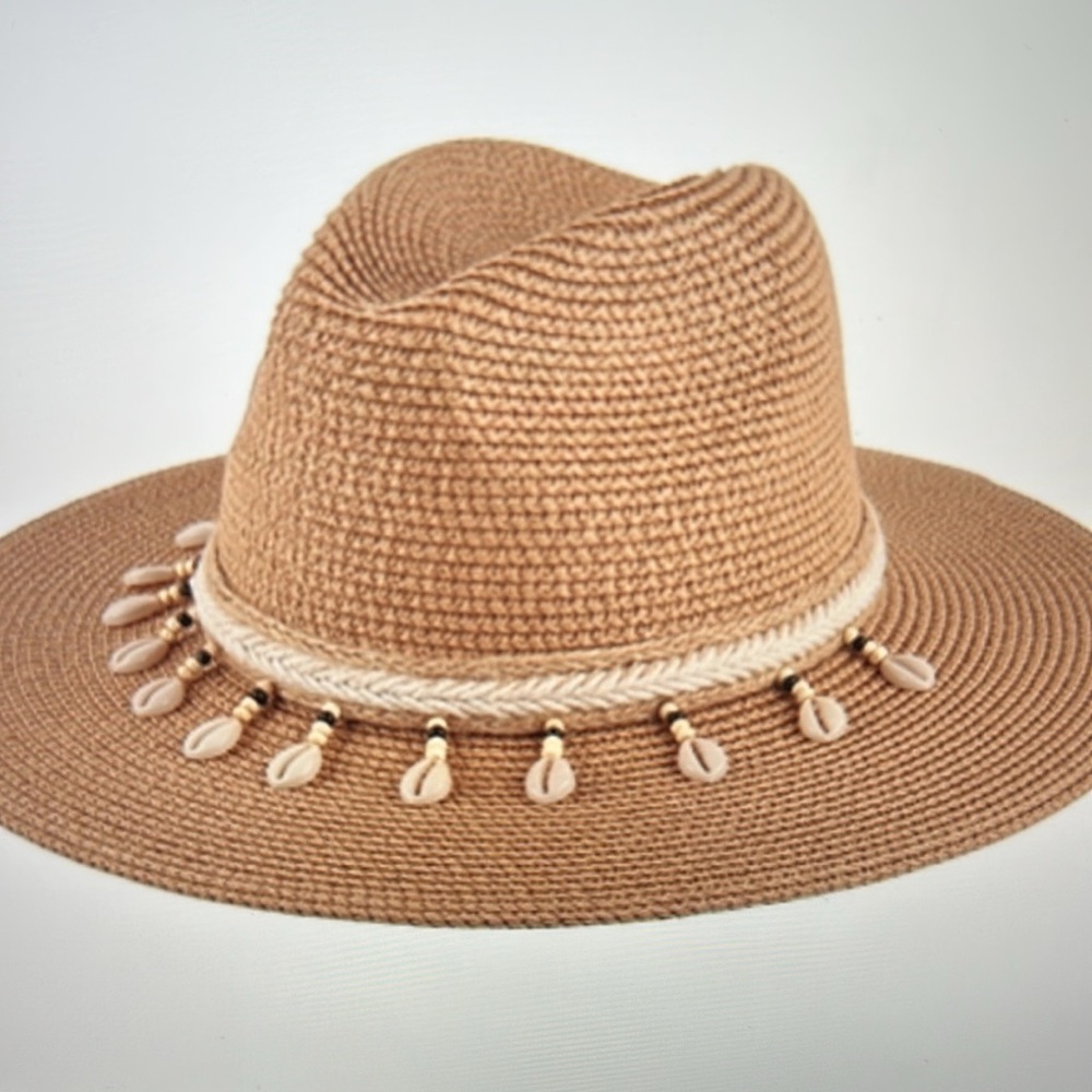 LAST ONE 🔥 stunning!
Cowrie Shell Panama Hat - Picture 5 of 5